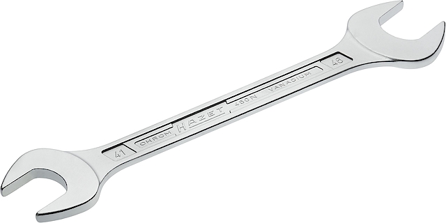 HAZET Double open-end wrench 450N-41X46 - Outside hexagon profile