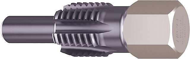 HAZET Thread repair tool for exhaust gas temperature sensors / probes 4683-14 - 13 mm outside hexagon