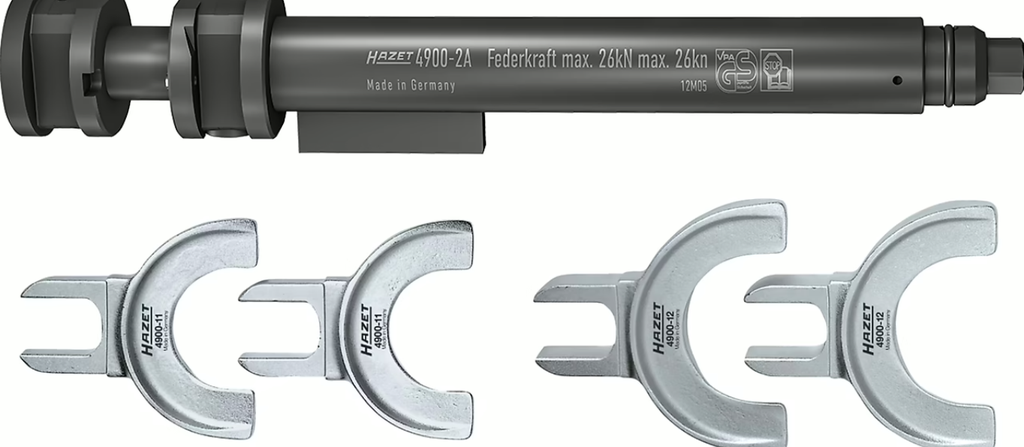 Spyruoklių suspaudimo rinkinys 4900-2A/5 HAZET 