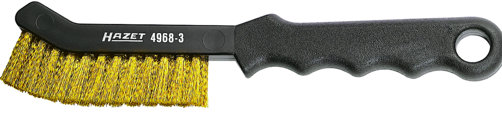 Brass brake calliper brush - Length: 225 mm (4968-3, HAZET)