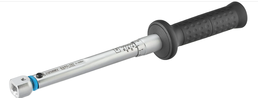 Torque wrench with DAkkS calibration certificate - Torque range min-max: 5 – 60 Nm (6290-1CTCAL, HAZET)