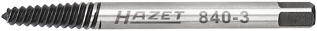 HAZET Screw extractor 840-3 - 4 – 4.5 mm