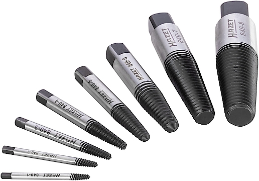 Screw extractor set - 8-pieces (840/8)