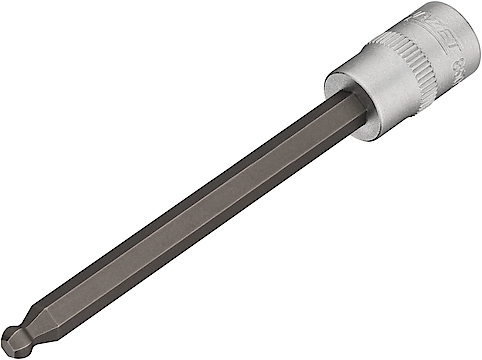 Engine speed sensor ball-head screwdriver socket - 1/4 inch (6.3 mm) square, hollow (8501KK-4)