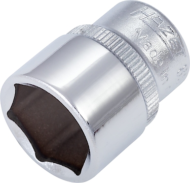 HAZET Socket 850A-9/16 - 1/4 inch (6.3 mm) square, hollow