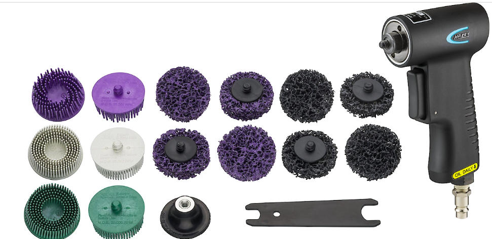 Šepetėlinis šlifavimo rinkinys HAZET