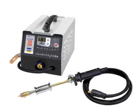 Plieninių dalių įlenkimų traukimo aparatas GYSPOT 39.04 052222 