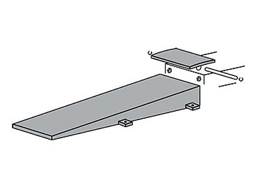 Floor installation kit, with long ramps., S600NA13, RAVAGLIOLI