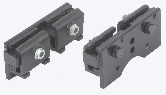 2 CLAMPS - SHORT - 235MM (AEK158.2, BLACKHAWK)