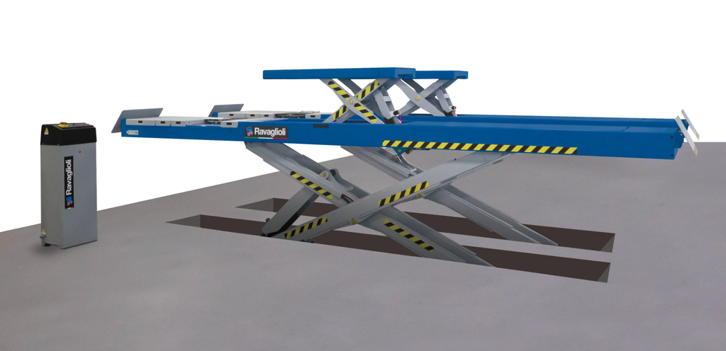 Electro-hydraulic scissor lift 4,2T RAV640N.4.46ISI, RAV.640N4.192998, RAVAGLIOLI