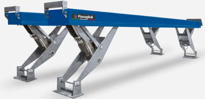 25.000 kg Runways 11000 mm recessed, RAVAGLIOLI (RAV825.11I)
