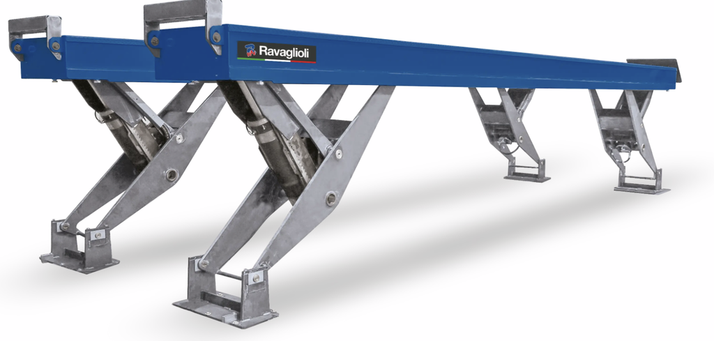 25.000 kg Runways 14.500mm recessed installation, RAV825.145I, RAVAGLIOLI