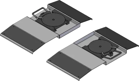 Seat for turn tables (turntables and, STDA139, RAVAGLIOLI