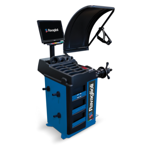 GP3.150S – automatinis ratų balansavimo stendas su mikroprocesoriumi, RAVAGLIOLI (RAV.G3150.201485)