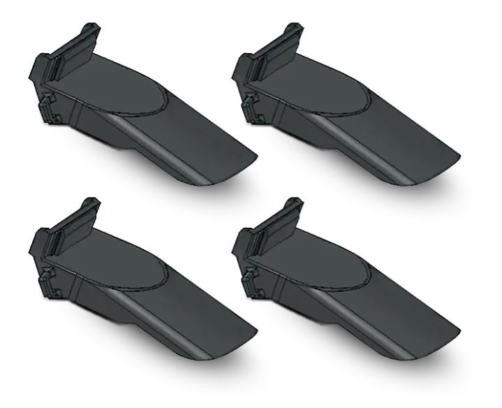 Clamps protection package 40 pieces, RAVAGLIOLI (G800A6K)
