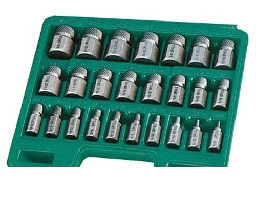25PCS MULTI-SPLINE EXTRACTOR SET