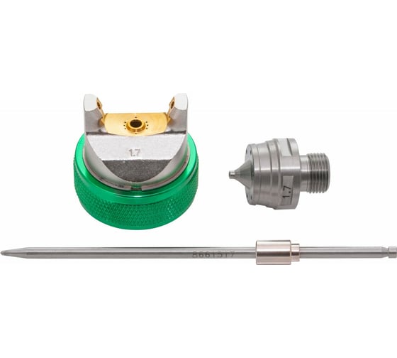 Nozzle set for JA-HVLP-6109 spray gun (JA-HVLP-6109-NS17, JONNESWAY)