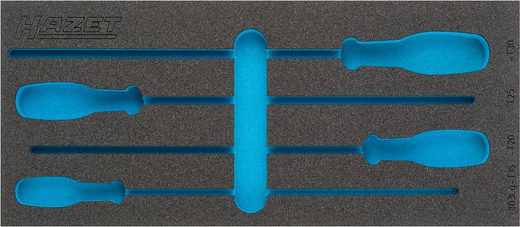 2-component soft foam insert - L x W: 392 mm x 172 mm (163-380L, HAZET)