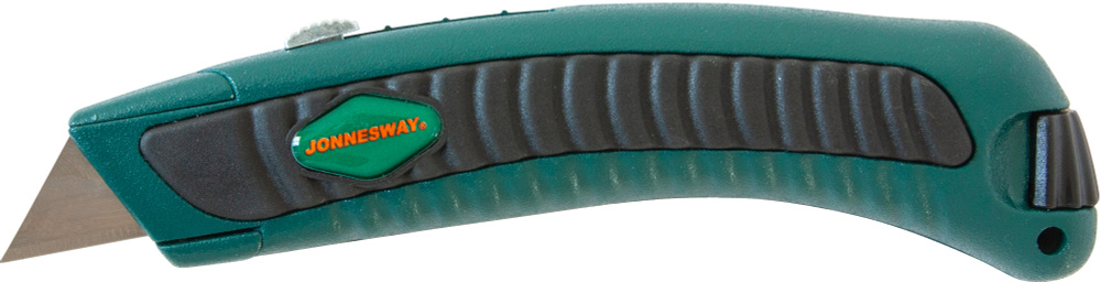 Retractable utility knife with quick-change blade and 2 blades (MK2040, JONNESWAY)