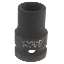 1/2"DR 6PT IMPACT SOCKET, SIZE: 12MM (S03A4112, JONNESWAY)