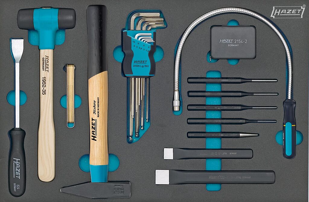 Tool set - offset screwdriver (163-60/22, HAZET)