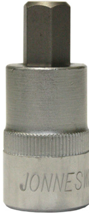 Galvutė su šešiabriauniu (HEX) antgaliu 1/2", dydis: H16 (S09H416, JONNESWAY)