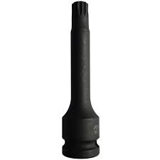 Smūginė galvutė su žvaigždiniu (SPLINE) antgaliu 1/2", dydis: M14, L: 100 mm (S16A4514, JONNESWAY)