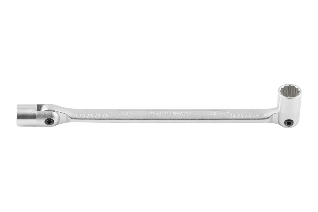 Double flexible socket wrench 10 x 11 mm, CR-V, matte (W43A1011, JONNESWAY)