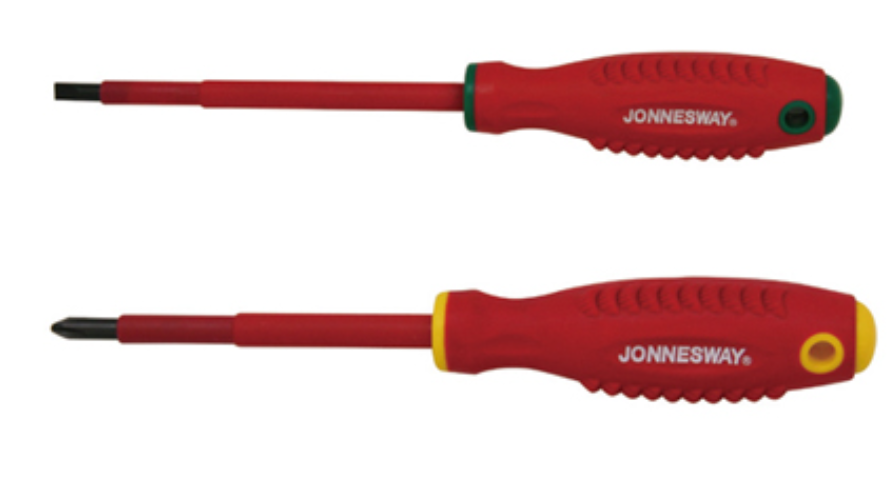 1000V INSULATED SCREWDRIVERS GS & VDE APPROVAL (PH1x80MM) (DV14P180, JONNESWAY)