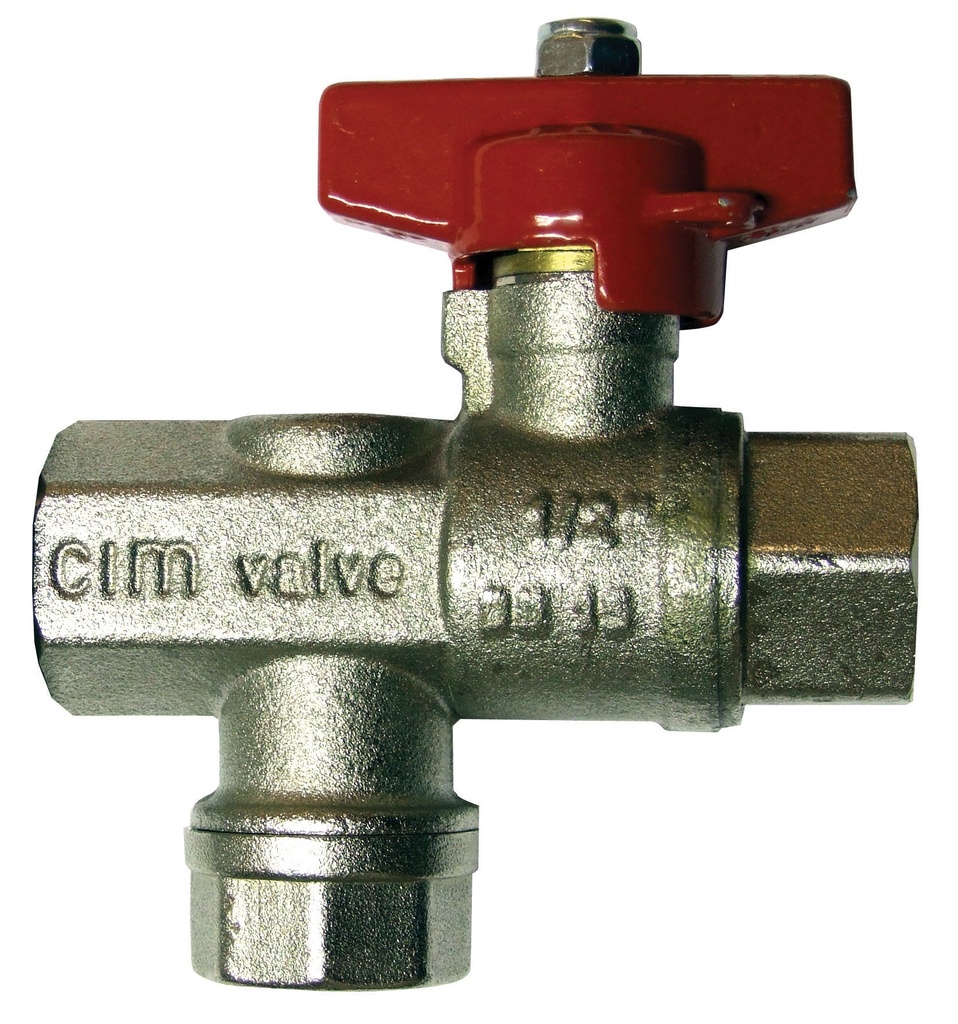 Ball Valve with Strainer G1/2 in. Female Thread (16710-50, EUROLUBE)