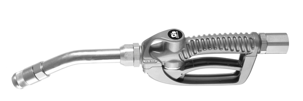High volume oil control gun G3/4"(f) , 45° pipe, manual.non-drip (16724, EUROLUBE)