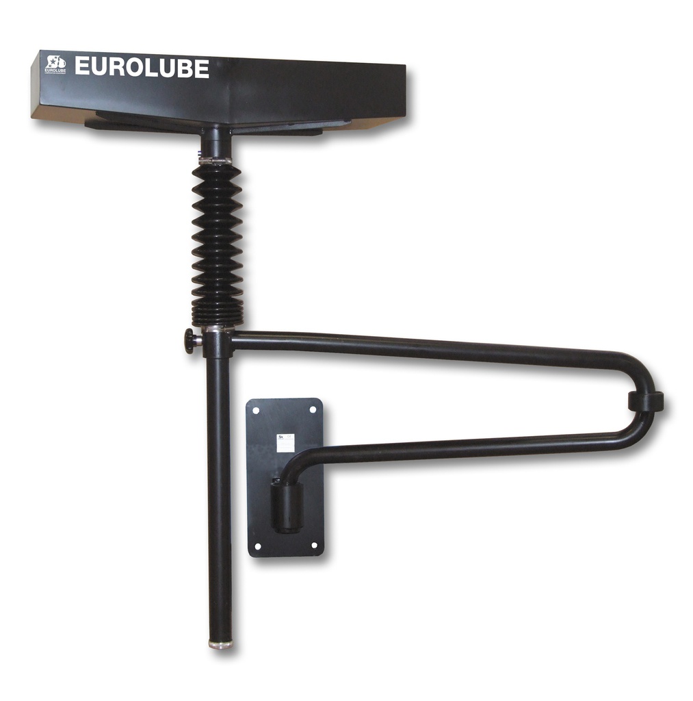 Used oil collection container with hand for working in the pit Eurolube (16795, EUROLUBE EQUIPMENT)