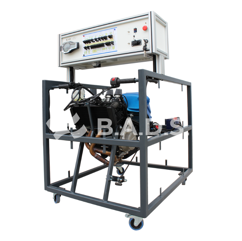 Educational motorcycle engine with a fuel injection system MVMC01