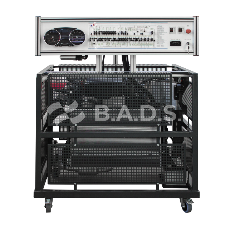 Educational petrol engine trainer with direct injection system (TSI) EURO 6 (MVTSI03)
