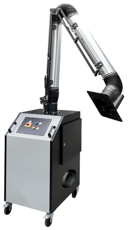 Mobili suvirinimo dūmų nutraukimo ir filtravimo sistema GYS 061545