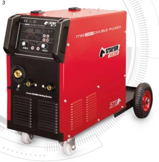 Suvirinimo aparatas MIG - MAG SYNERGIC DOUBLE PULSE STAYER 1.2401