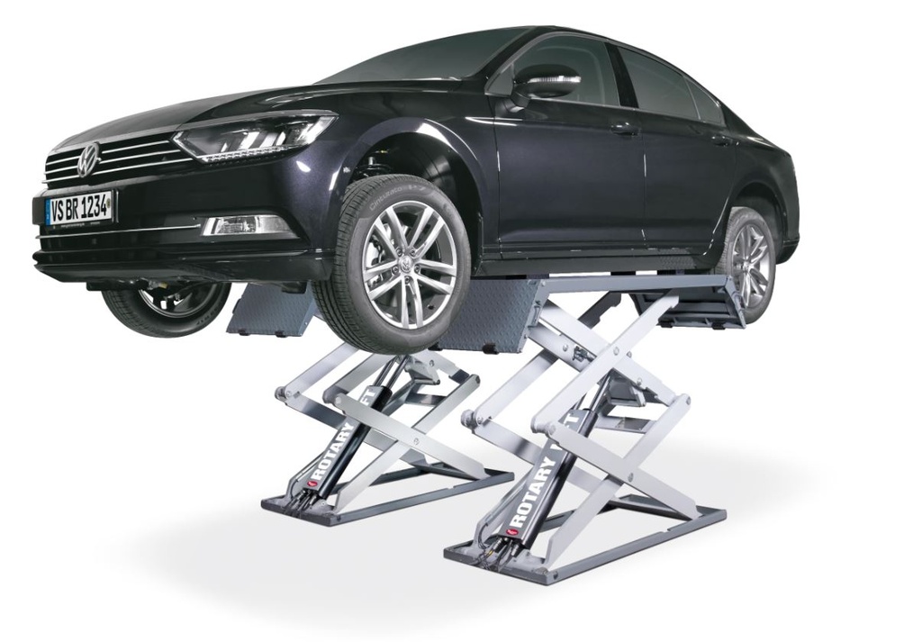 Electrohydraulic Double scissor lift 3.5 T ROT.DS35C.195739, ROTARY