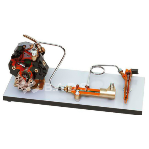DYZELINĖ COMMON-RAIL sistema (ant pagrindo) – rankinis mokymo stendas AE410300M