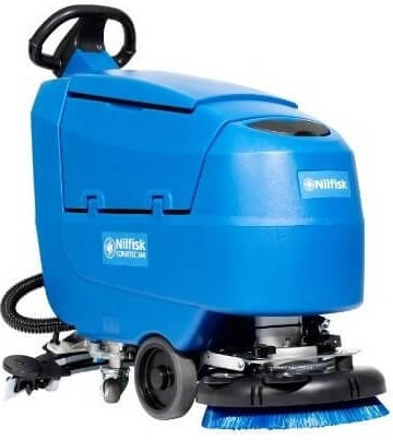 Grindų plovimo mašina NILFISK SCRUBTEC 344 B COMBI