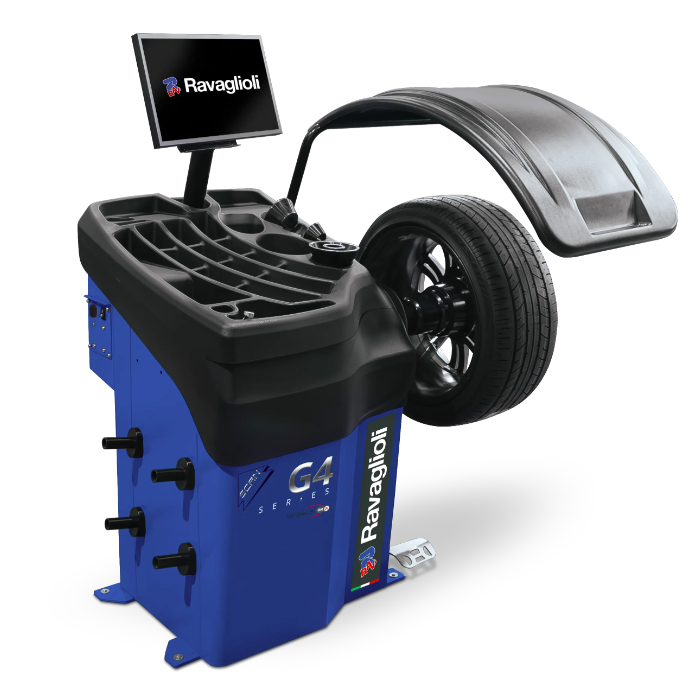 GP4.150SCANPLUS automatinės ratų balansavimo staklė RAV.GSCAN.201607, RAVAGLIOLI