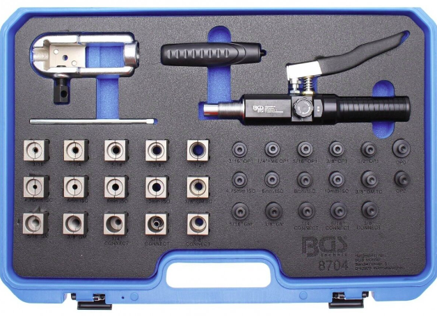 Automobilio vamzdelių valcavimo įrankių komplektas BGS Technic (8704)