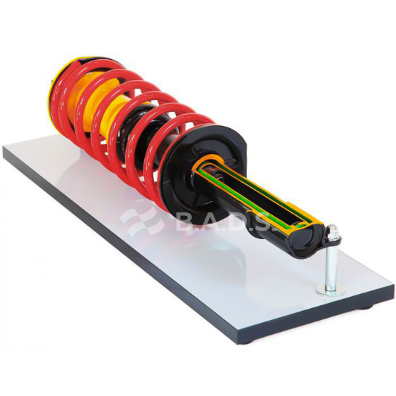 Hidraulinio amortizatoriaus pjūvio mokomasis treniruoklis AE410636