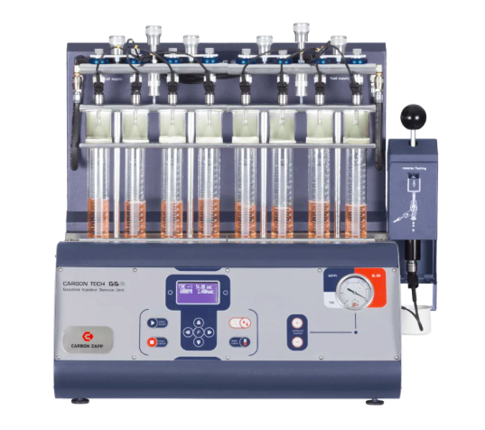 Benzininių purkštukų patikros stendas GS8-10 Carbon Zapp