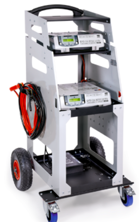 Vežimėlis (stovas) GYSFLASH krovikliams BSUFLASH PLUS TROLLEY (085510, GYS)
