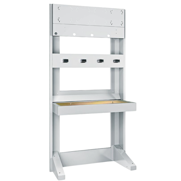  Frontal service column for 6 hose reels with containment tank P/N 39307
