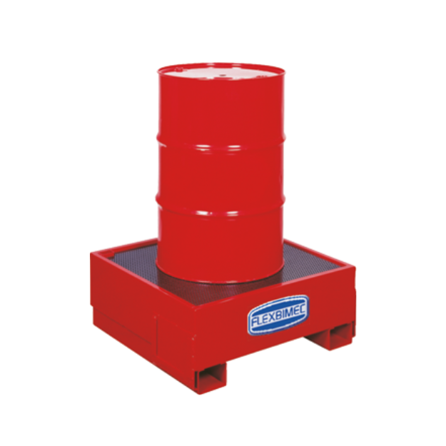 Spill Containment Pallet for Drum Storage, Flexbimec (8524)