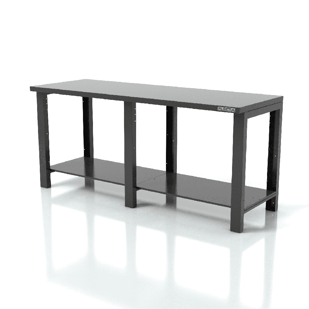 Atviras 2 metrų darbastalis, apkrova 800 kg, Flecta, AR-FL019