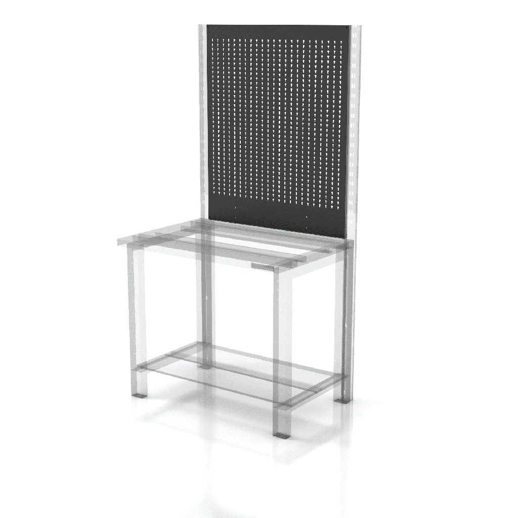 Back panel for workbench AR-FL015, Flecta