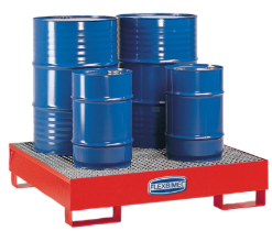 Barrel storage pallet for 4 barrels Flexbimec 8564