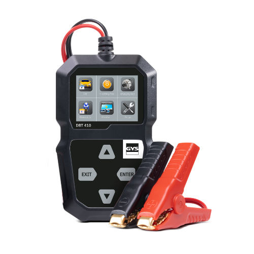 AKUMULIATORIAUS TESTERIS DBT 410 – START/STOP